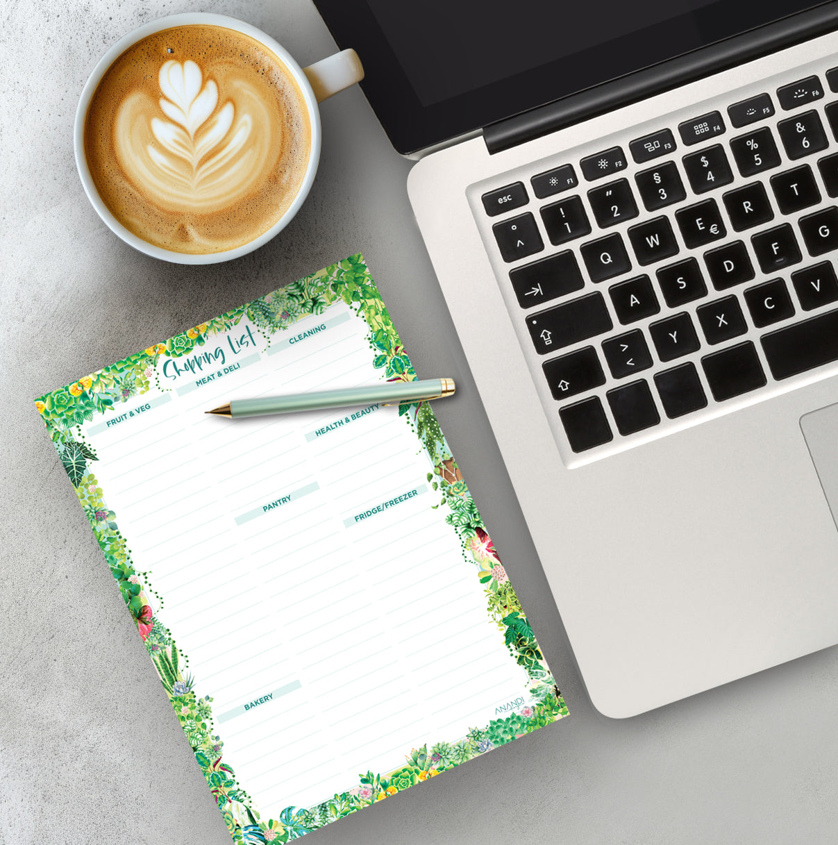 Shopping Lists - Plants - A5