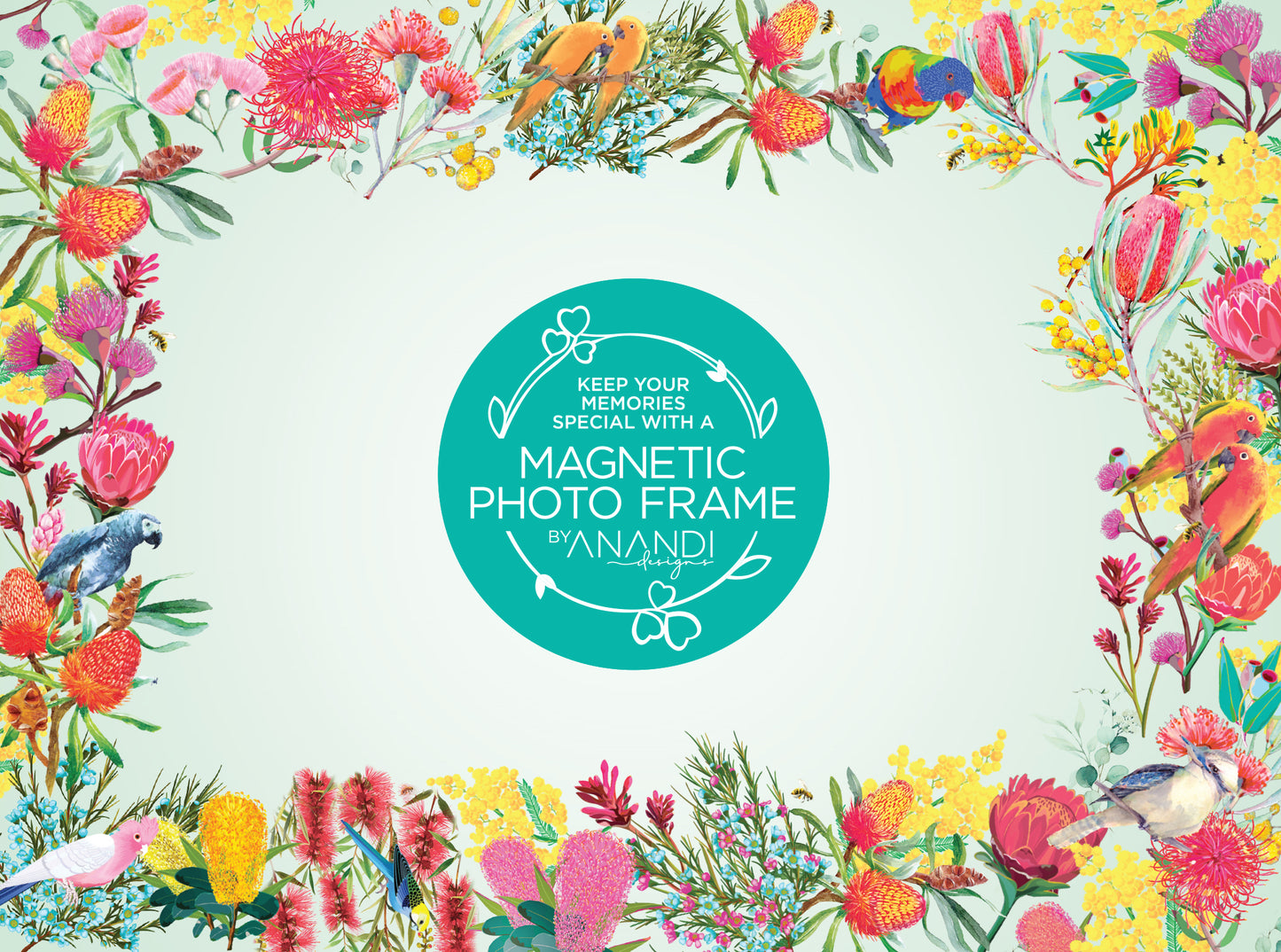 Magnetic Photo Frame - Natives