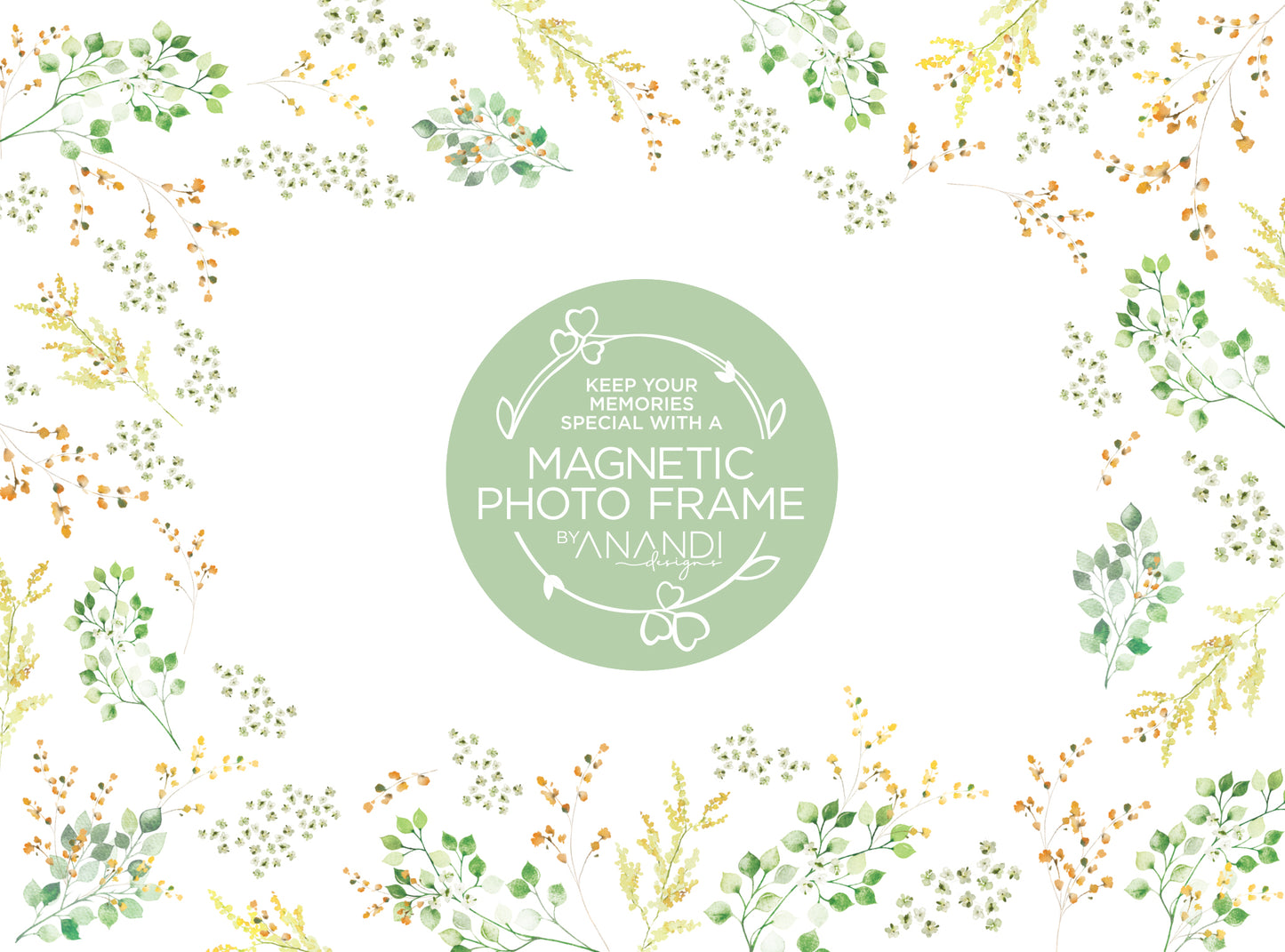 Magnetic Photo Frame - Spring Days