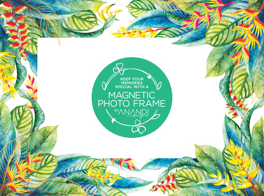 Magnetic Photo Frame - Tropicals