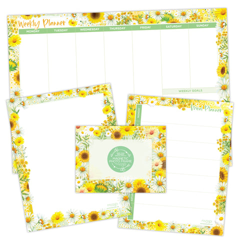 Magnetic Weekly Whiteboard Package - Sunny Days - SAVE $23.85